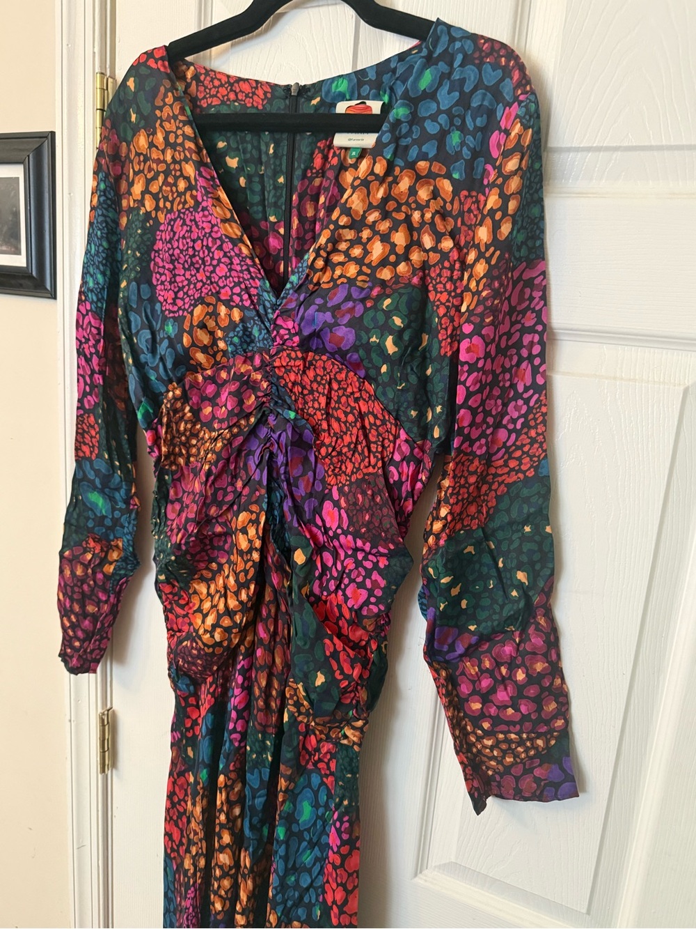 FARM Rio Multi-Color Wrap Maxi Dress - Picture 3 of 6
